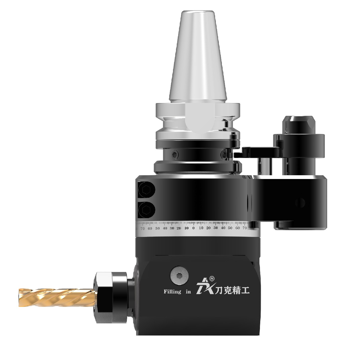 刀克BT30-ER16角度頭性能和特點介紹