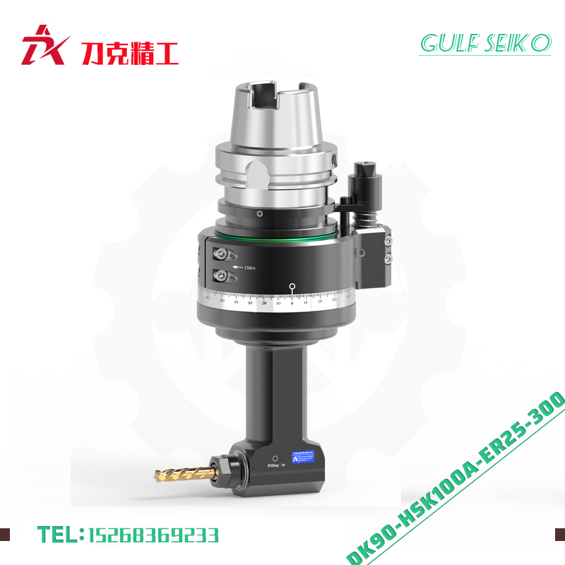 DK90-HSK100A-ER16-110角銑頭