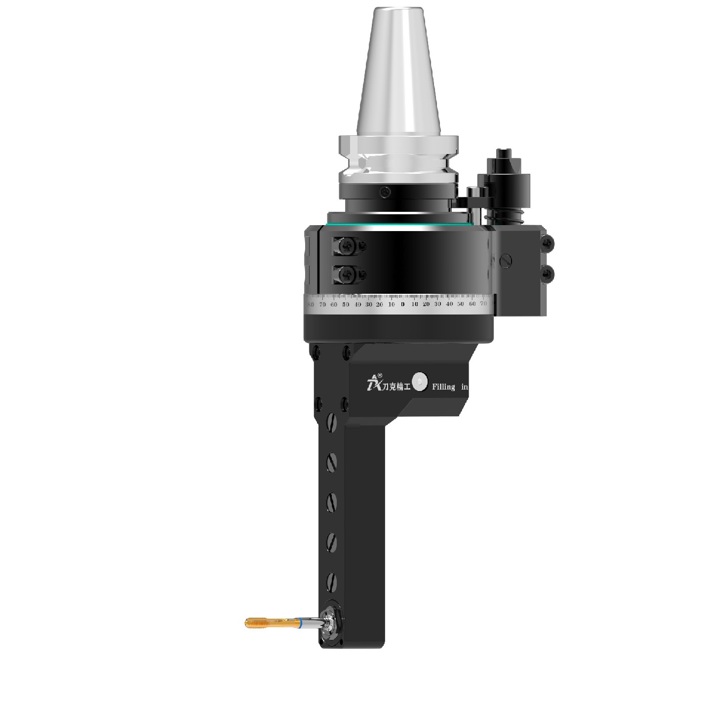 刀克BT40-DC6側(cè)銑頭角度頭性能特點