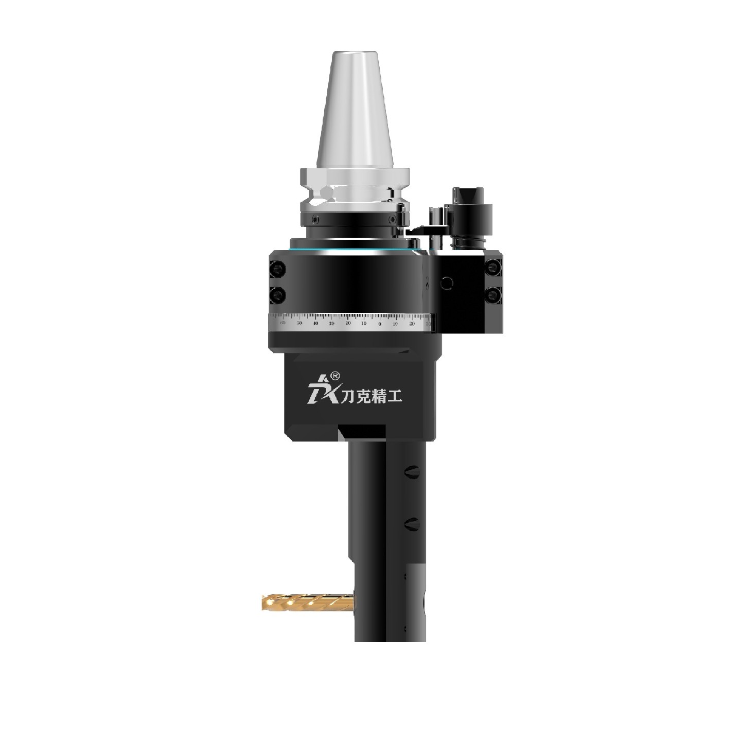 刀克BT40-DC8-D45側(cè)銑頭加工性能和特點