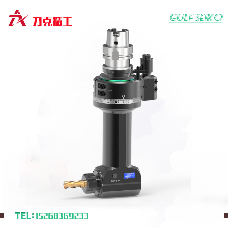 DK90-HSK63A-ER25-210直角銑頭