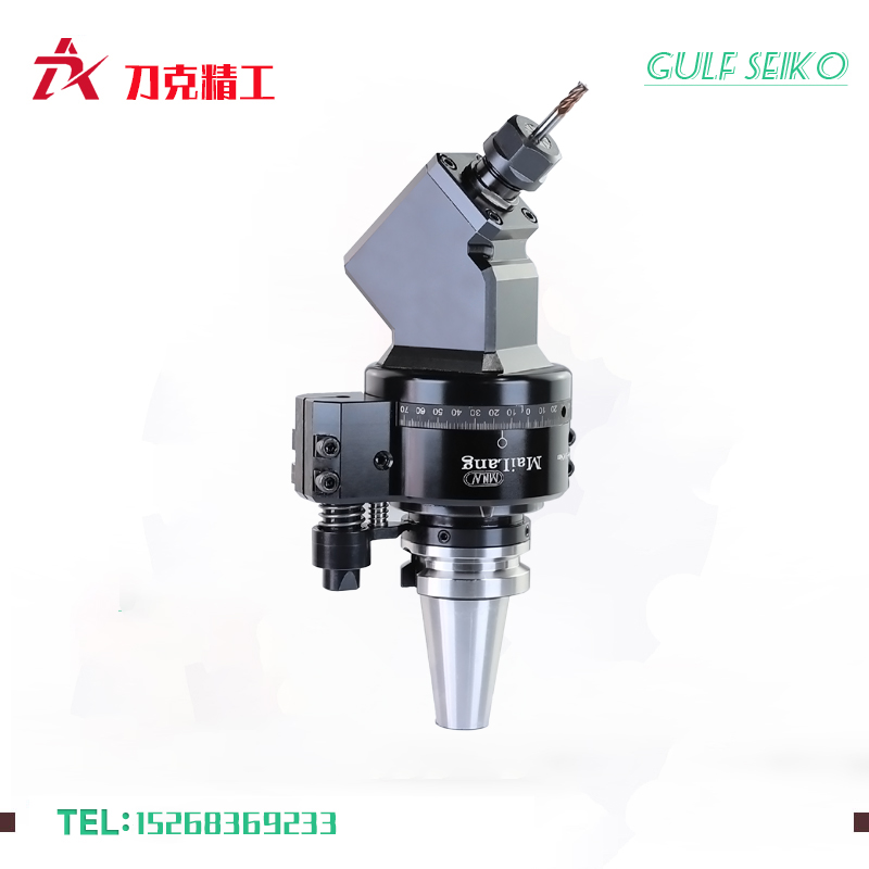 DK45-BT40-ER20固定角度45度銑頭