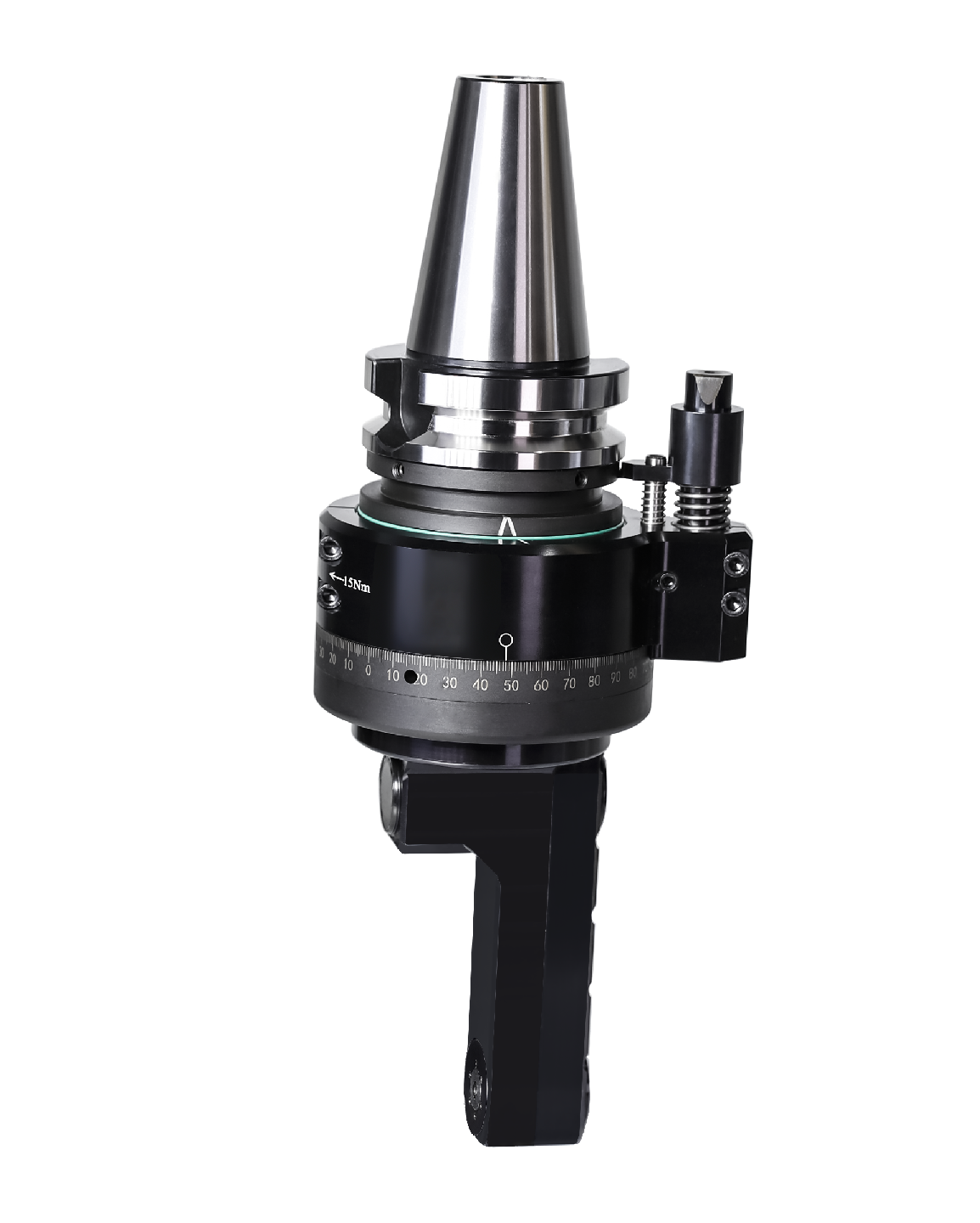 刀克BT40-DC10內(nèi)縮型后拉筒夾側(cè)銑頭：精密制造的藝術(shù)與科技的結(jié)晶 在機(jī)械加工的浩瀚領(lǐng)域中，每一次技術(shù)的革新都如同璀璨星辰，照亮著工業(yè)前行的道路。今天，我們聚焦一款集精密制造與藝術(shù)美感于一身的杰作