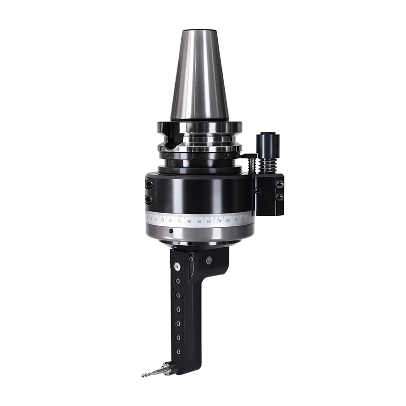 刀克DK90-BT50-DC7-100內(nèi)縮微角銑頭